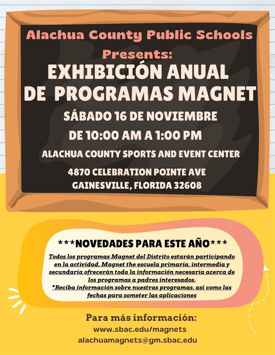 Magnet Program Showcase Flyer_Spanish